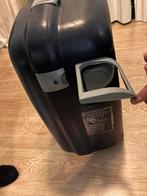 Harde Koffer.  Blauw, Gebruikt, Hard kunststof, 45 tot 55 cm, Slot