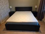 Compleet Slaapkamer Set: Bed, Matras, Topper, Malm Kastjes, Huis en Inrichting, Slaapkamer | Bedden, Ophalen, Wit, Tweepersoons