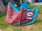 Airush Union 10m + Bar, Watersport en Boten, Kitesurfen, Geen board, Ophalen of Verzenden, Zo goed als nieuw, 10 m²