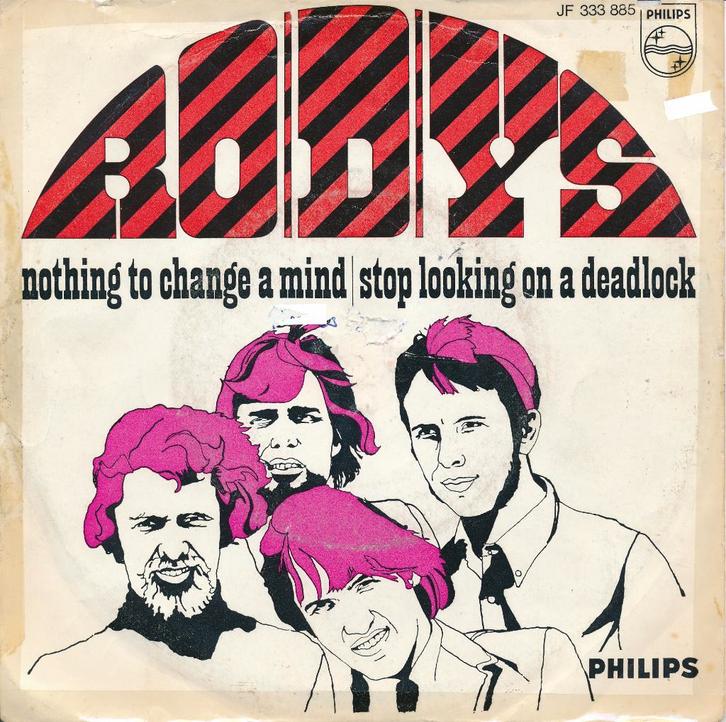 970 Ro-d-ys  - Nothing to change a mind (1967), Cd's en Dvd's, Vinyl Singles, Gebruikt, Single, Pop, 7 inch, Ophalen of Verzenden