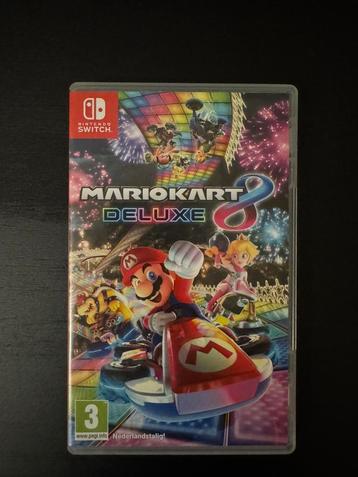 Mario Kart 8 Deluxe - Nintendo Switch + Deluxe Wheel beschikbaar voor biedingen