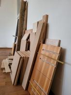 Klein resthout: berken multiplex en MDF platen, Doe-het-zelf en Verbouw, Hout en Planken, Ophalen, Gebruikt, Minder dan 25 mm