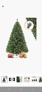 Nieuwe kerstboom in doos met ledlampjes T.E.A.B., Ophalen, Nieuw