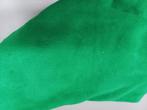 Groene fleece stof - CARNAVAL - 75 x 50 cm enkel - TEAB, Hobby en Vrije tijd, Stoffen en Lappen, Nieuw, Groen, 30 tot 120 cm, 30 tot 200 cm
