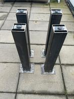 Stalen tafelpoten, Huis en Inrichting, Ophalen, Tafelpoot, Minder dan 50 cm, 50 tot 100 cm