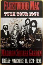 Fleetwood Mac Tusk Tour 1979 reclamebord van metaal wandbord, Info@deconoord.nl, Deco Noord, Nieuw, Ophalen of Verzenden