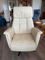 Leren Prominent Relaxfauteuil / relaxstoel, Huis en Inrichting, Fauteuils, Ophalen, Gebruikt, Minder dan 75 cm, Leer