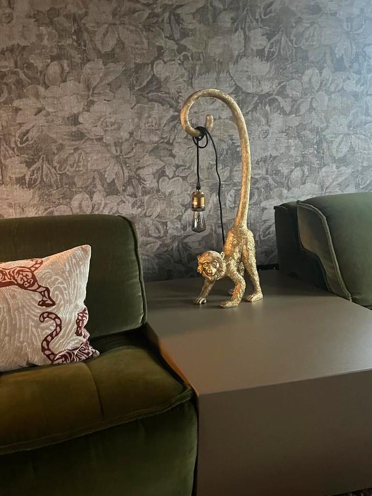 Mega Tafellamp 70 cm Bold Monkey, Huis en Inrichting, Lampen | Tafellampen, Zo goed als nieuw, Ophalen