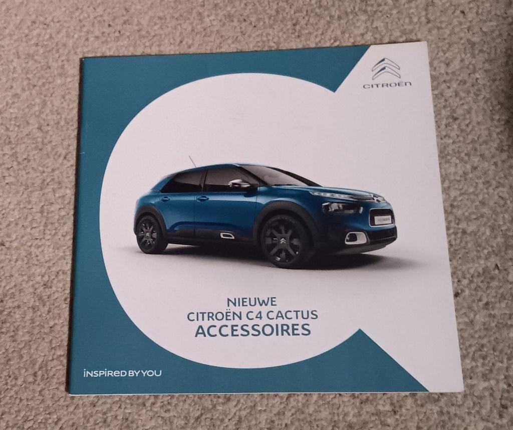 Citroën C4 Cactus accessoires brochure, Verzenden, Nieuw, Citroën