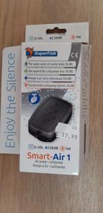 Super fish smart -air-1 luchtpomp, Dieren en Toebehoren, Vissen | Aquaria en Toebehoren, Ophalen, Zo goed als nieuw, Overige typen
