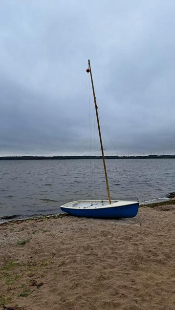 Flying Junior Zeilboot met Trailer - Vaarklaar! beschikbaar voor biedingen