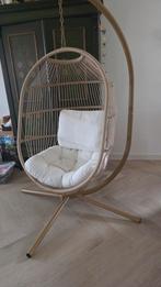 Fonteyn Egg Hangstoel beige, Ophalen, Zo goed als nieuw, Eén