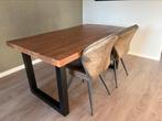 Eettafel 160 mango hout te koop, Huis en Inrichting, Tafels | Eettafels, Ophalen, Gebruikt, 50 tot 100 cm, 150 tot 200 cm