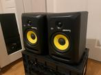 2x KRK Rokit 6 speakers, Audio, Tv en Foto, Luidsprekers, Gebruikt, 120 watt of meer, Front, Rear of Stereo speakers, Ophalen