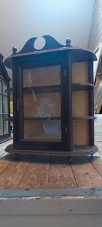 Vitrine kast, Huis en Inrichting, Kasten | Vitrinekasten, Ophalen, Zo goed als nieuw, 25 tot 50 cm