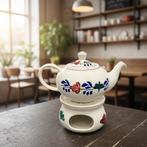Theepot Zeeland in topstaat met gratis Theelicht, Overige typen, Div, Ophalen of Verzenden, Zo goed als nieuw