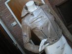 GOOSECRAFT biker leren jas,Mt S als nieuw, Tweedehands, Goosecraft, Ophalen of Verzenden, Zo goed als nieuw