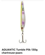 AQUANTIC Tumble Pilk 130g - Chartreuse-Paars, SAENGER Top Tackle GmbH, Overige typen, Nieuw, SAENGER Top Tackle GmbH