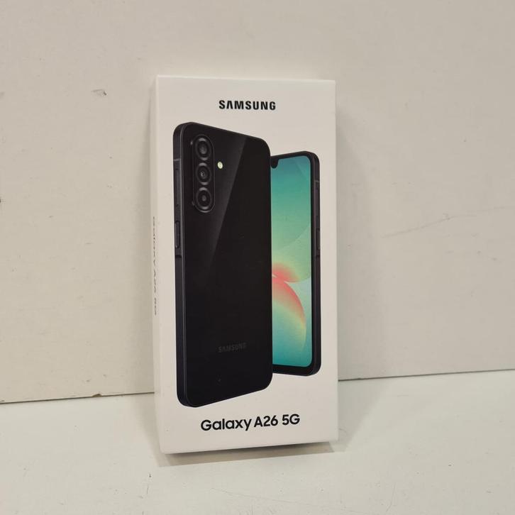 Samsung Galaxy A26 5G 128GB Black Nieuw Geseald, Telecommunicatie, Mobiele telefoons | Samsung, Zo goed als nieuw