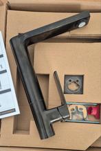 Hotbath Luxe GLOO4BGP wastafelmengkraan Gun metal, Ophalen of Verzenden, Nieuw