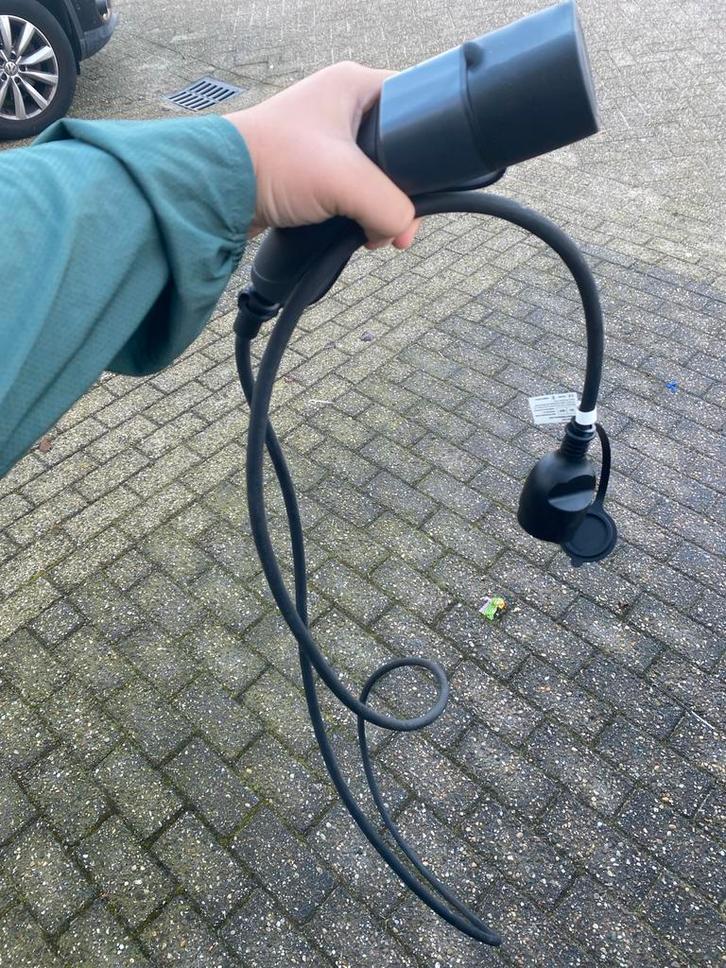 Type 2 naar Schuko Adapter - 1.5m - 16A, Auto diversen, Laadpalen, Nieuw, Laadkabel, Ophalen of Verzenden