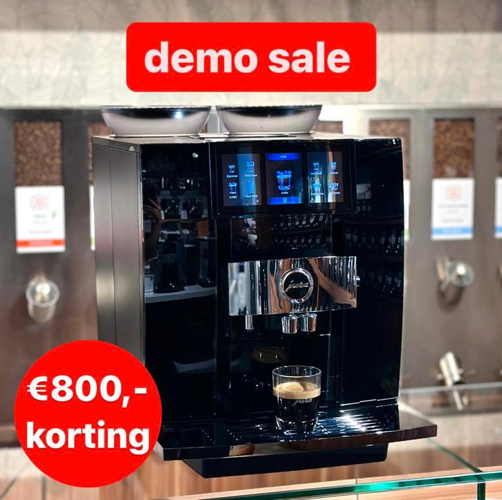 Jura GIGA 10 Black (EA) DEMO KORTING, 25 maanden garantie, Witgoed en Apparatuur, Koffiemachine-accessoires, Zo goed als nieuw