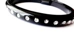 Prachtige vintage lucite armband met helder kristal, Sieraden, Tassen en Uiterlijk, Verzenden, Zo goed als nieuw