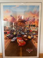 Cars , Disney .Poster in Wissellijst, Ophalen, Zo goed als nieuw, Foto of Poster, 75 cm of meer