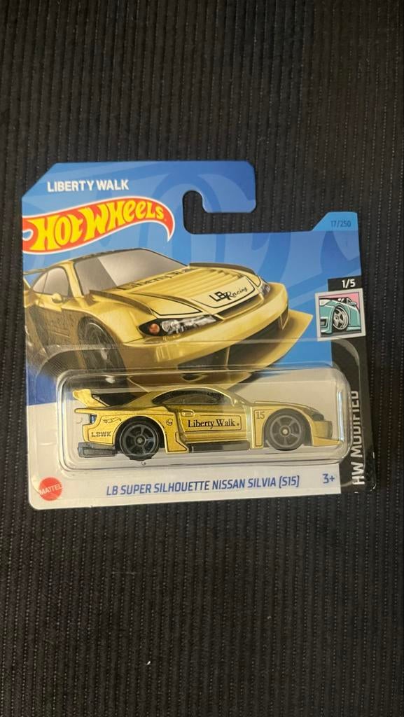 Hot Wheels LB Super Silhouette Nissan Silvia (S15), Kinderen en Baby's, Speelgoed | Speelgoedvoertuigen, Ophalen of Verzenden