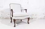 19th Century Mahogany Boucle Gainsborough Chair Louis XVI, Ophalen of Verzenden