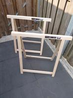 2 schragen / schraag 100kg max 76x76cm Massief Denhout, Ophalen, Nieuw, Overige typen, Minder dan 2 meter