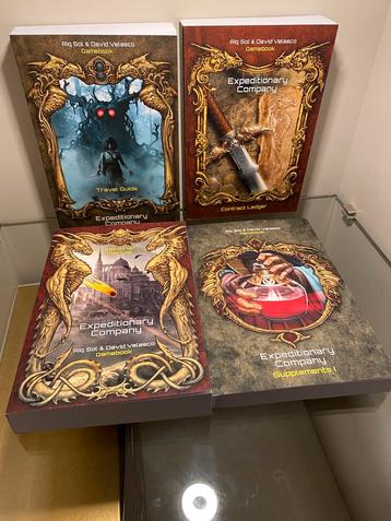 Expeditionary Company gamebook serie van Huge Gamebooks beschikbaar voor biedingen