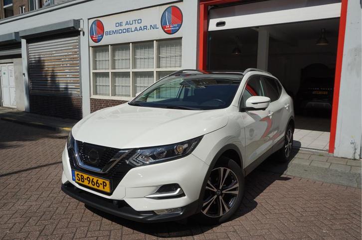 Nissan QASHQAI 1.2 N-Connecta NL AUTO | NAP | Panoramadak |, Auto's, Nissan, Bedrijf, Te koop, Qashqai, 360° camera, ABS, Airbags