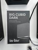 Inlite Dark Big Cubid NIEUW!, Minder dan 50 watt, Wandlamp, Nieuw, Ophalen of Verzenden