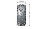 Louise RC CR-ROWDY 1.9 Crawler losse Banden met foam 2 stuks, Hobby en Vrije tijd, Modelbouw | Radiografisch | Auto's, Ophalen of Verzenden