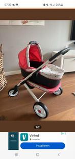 Poppen wagen met buggy, Ophalen, Zo goed als nieuw, Babypop