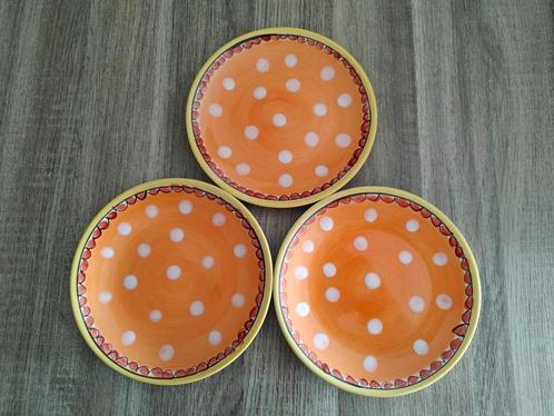 Blond Amsterdam Gebaksbordjes Uni Servies Oranje ⌀18cm, Huis en Inrichting, Keuken | Servies, Nieuw, Bord(en), Blond Amsterdam