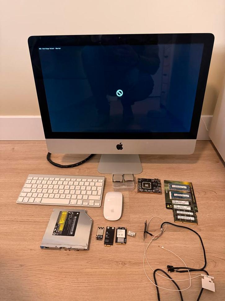 iMac 21,5 inch 2013 i7 16GB werkgeheugen - Hackintosh, Computers en Software, Apple Desktops, Gebruikt, iMac, Onbekend, 2 tot 3 Ghz