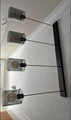 Moderne Hanglamp 4-lichts, Ophalen, Nieuw, Glas, Minder dan 50 cm