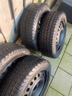 185/55 R15 Winterband op mat zwarte velgen, Auto-onderdelen, Banden en Velgen, Nieuw, 15 inch, Banden en Velgen, Personenwagen