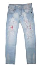 JUSTING JEANS, spijkerbroek, blauw, Mt. W29, Blauw, Justing Jeans, W28 - W29 (confectie 36), Zo goed als nieuw