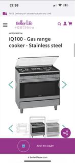 Siemens Gasfornuis 90cm Zo Goed Als Nieuw, Ophalen, 60 cm of meer, Grill, Zo goed als nieuw