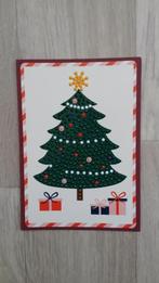 Zelfgemaakte Diamond Painting kerstkaart, Hobby en Vrije tijd, Ophalen of Verzenden, Nieuw, Kerst