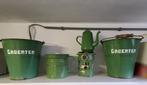 Vintage groen Emaille Keukenaccessoires, Ophalen of Verzenden, Gebruikt