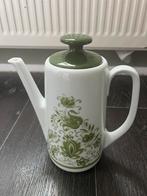 Leuke theepot, wit/groen, Bareuther., Huis en Inrichting, Keuken | Servies, Overige typen, Ophalen of Verzenden, Zo goed als nieuw