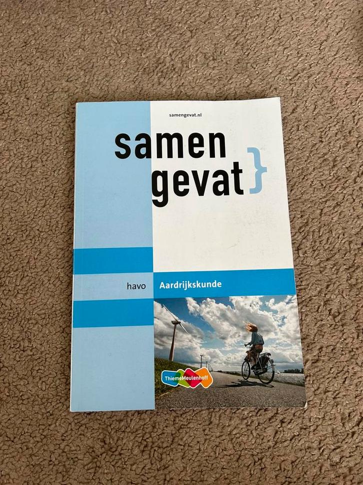 H.J.C. Kasbergen - Samengevat havo Aardrijkskunde, Boeken, Schoolboeken, Zo goed als nieuw, Aardrijkskunde, HAVO, Ophalen of Verzenden