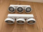 2x Berla Plafondspots met Osram LED - Winkelkwaliteit, Gebruikt, Metaal of Aluminium, Ophalen of Verzenden, Led
