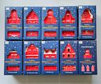 Alle Hollandse Huisjes complete set 1 t/m 10 Postcodeloterij, Ophalen, Overige materialen, Zo goed als nieuw, Rood