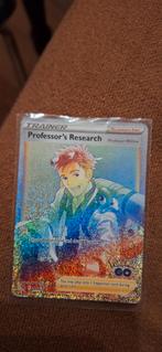 Professor's Research - Pokémon GO - Foil, Ophalen of Verzenden, Zo goed als nieuw, Losse kaart, Foil