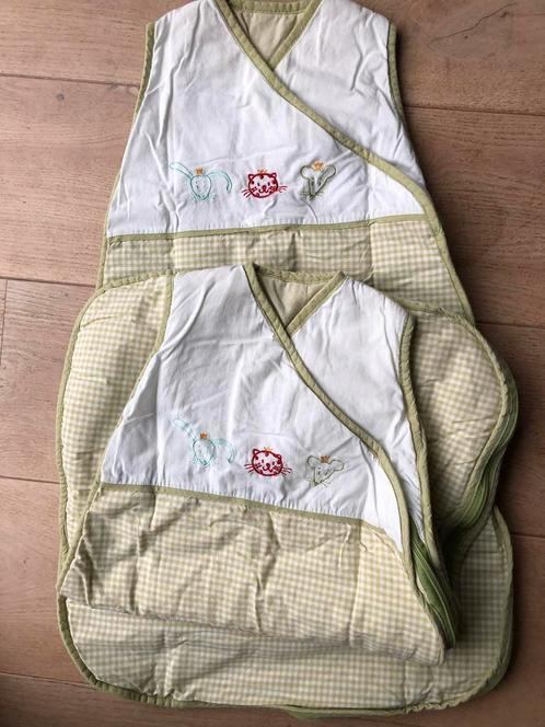 2 Babyslaapzakken, 0-6 maanden (ook p/stuk te koop!), Kinderen en Baby's, Dekens, Slaapzakjes en Inbakerproducten, Zo goed als nieuw